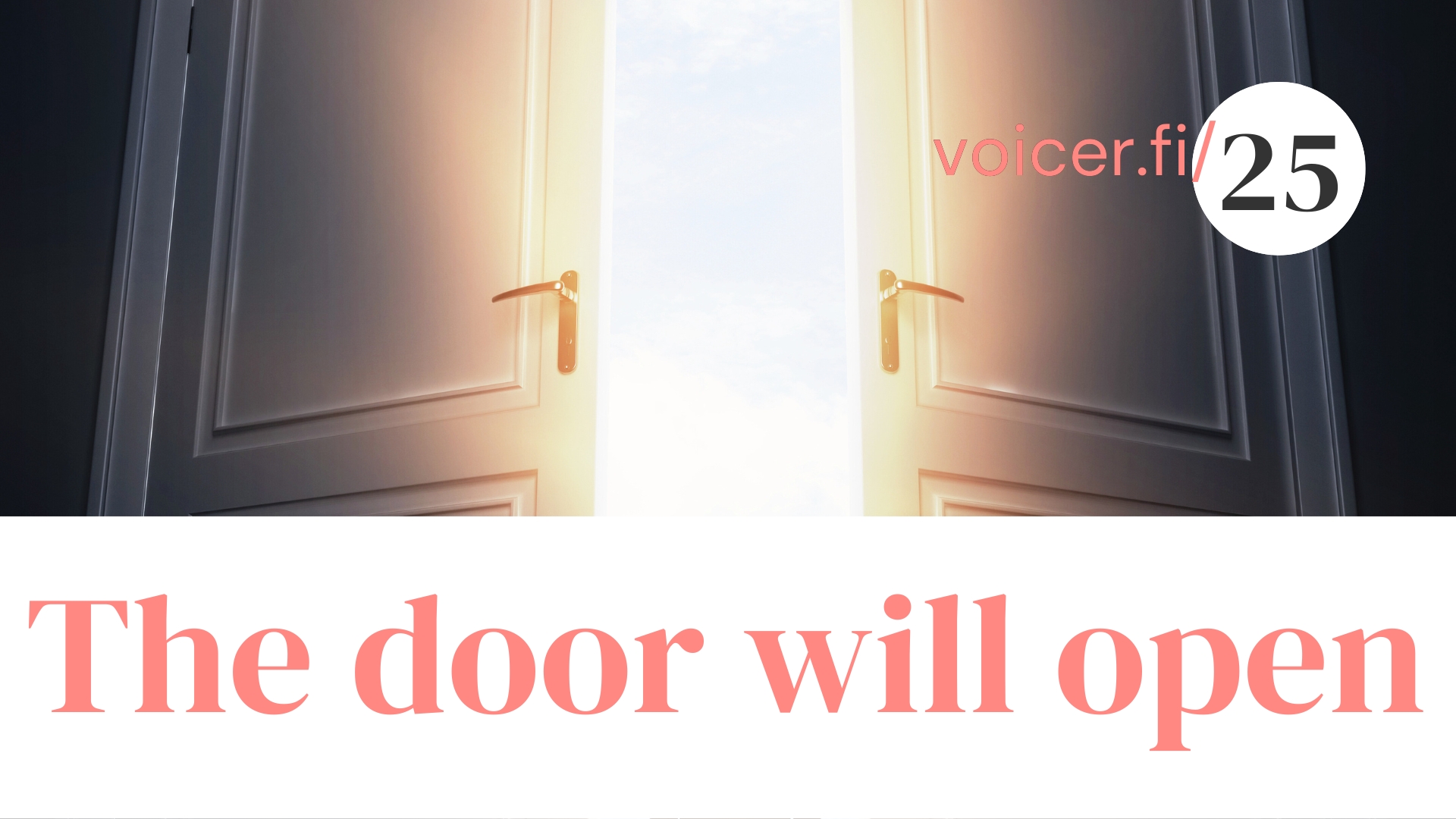 The door will open